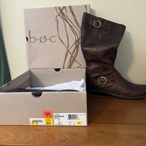 BOC boots only wore once like new.